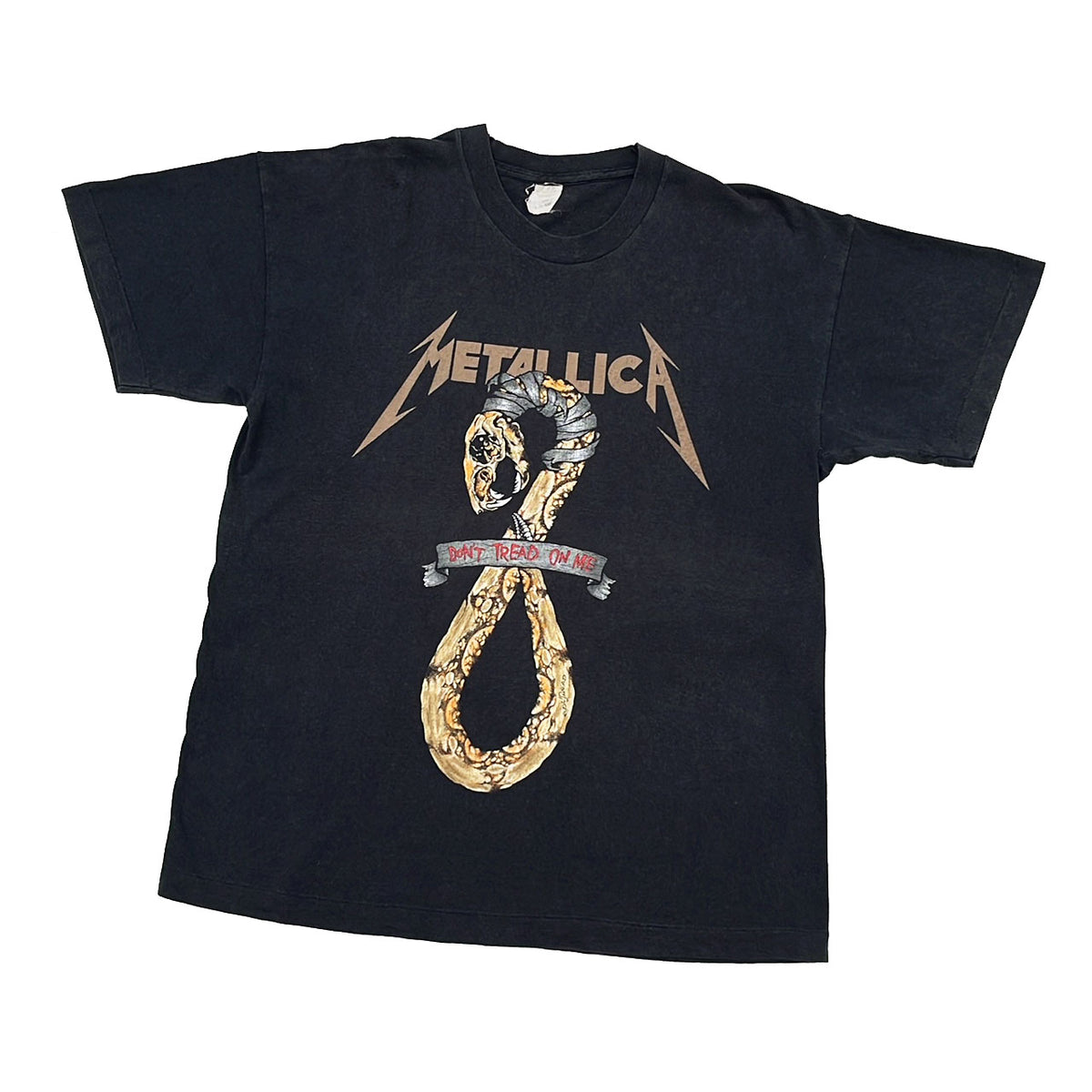 METALLICA 'DON'T TREAD ON ME' '91 T-SHIRT – Temple of Nostalgia