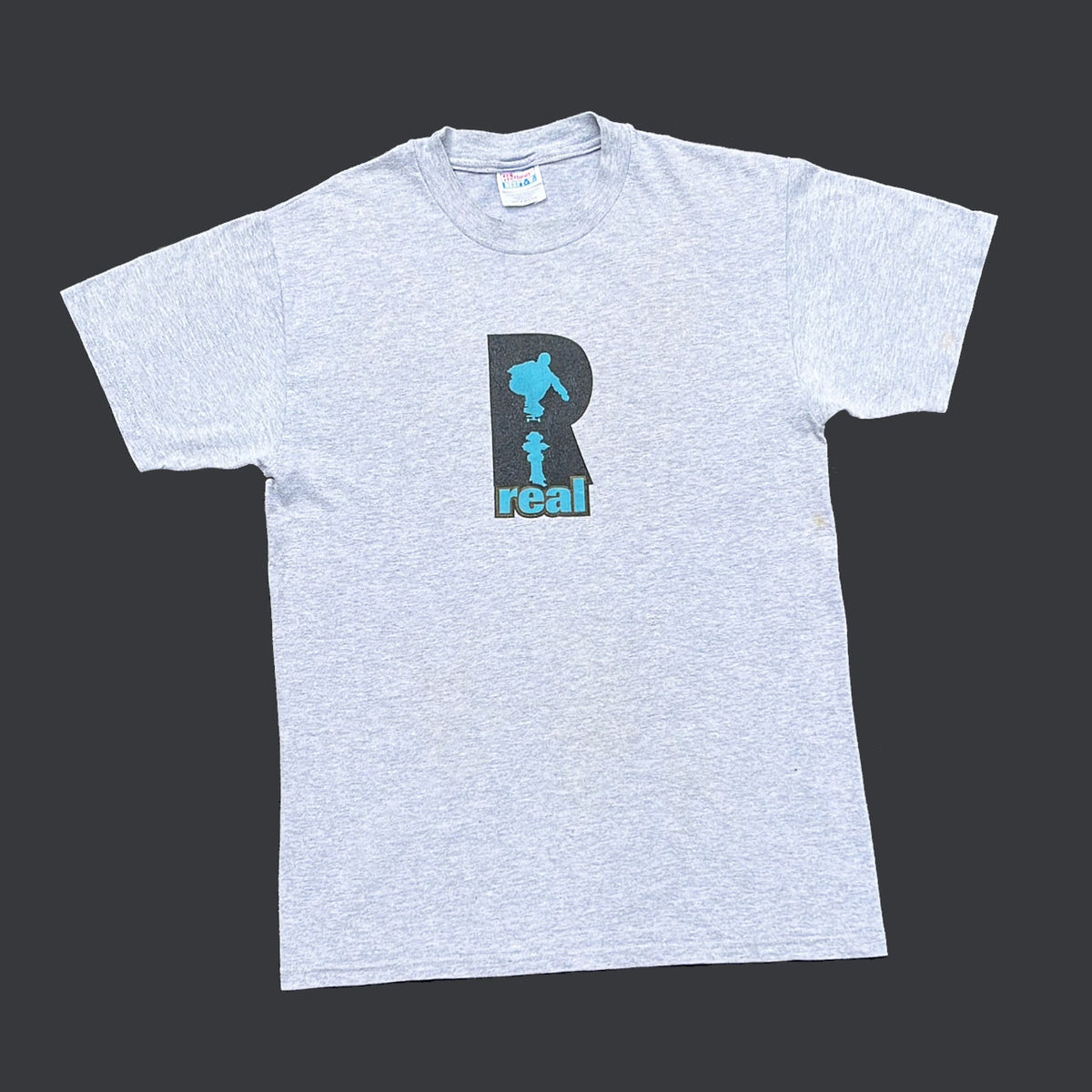 90s usa製real skateboards ac/dc スウェット 90s REAL SKATEBOARD T-shirt's large