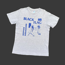 Load image into Gallery viewer, BLACK FLAG 'NERVOUS BREAKDOWN' 90'S T-SHIRT