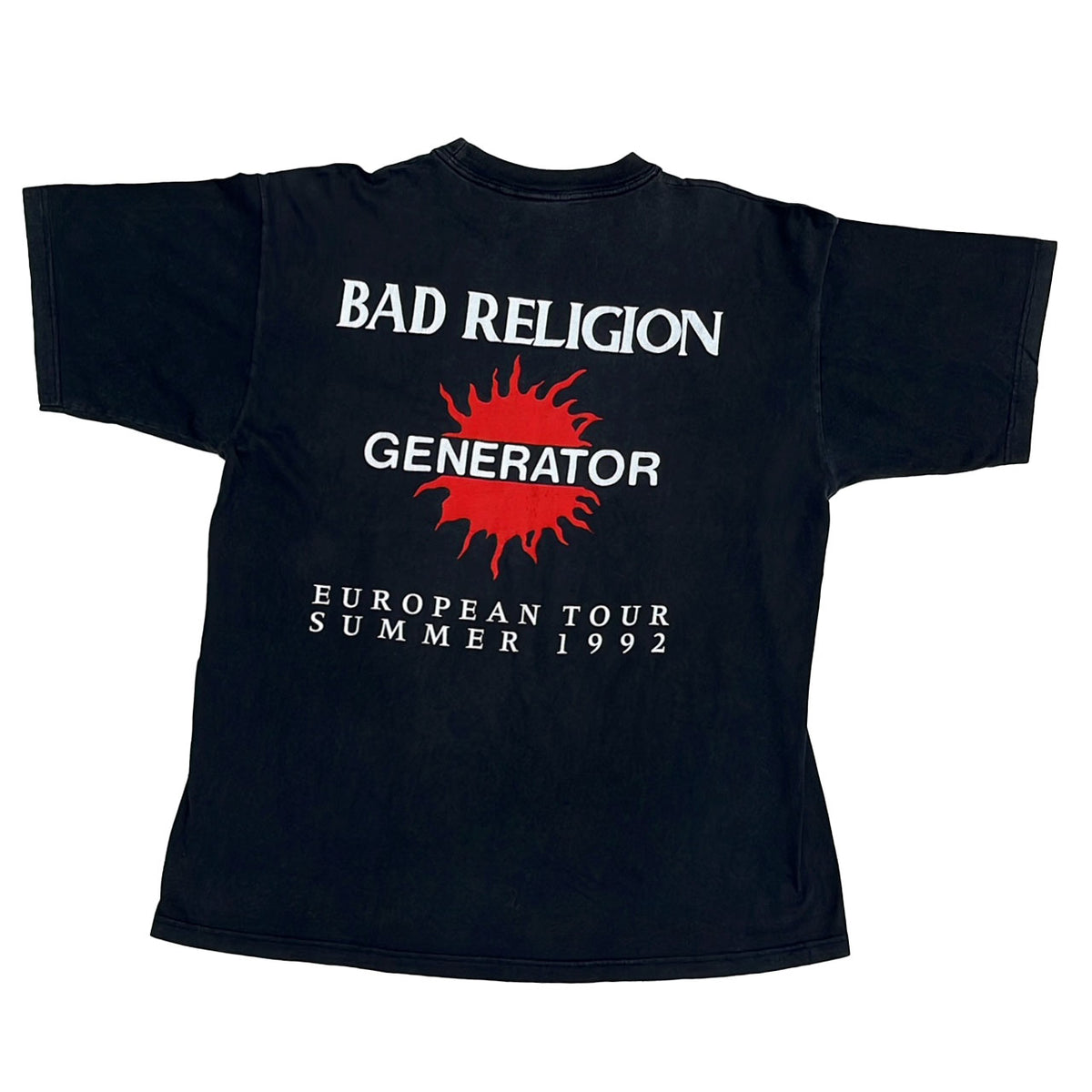 BAD RELIGION 'GENERATOR' '92 T-SHIRT – Temple of Nostalgia