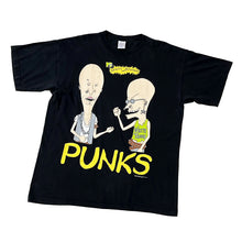 Load image into Gallery viewer, BEAVIS & BUTTHEAD 'PUNKS' '95 T-SHIRT