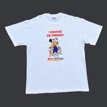 Load image into Gallery viewer, DISNEYLAND PARIS (EURO DISNEY) '92 T-SHIRT