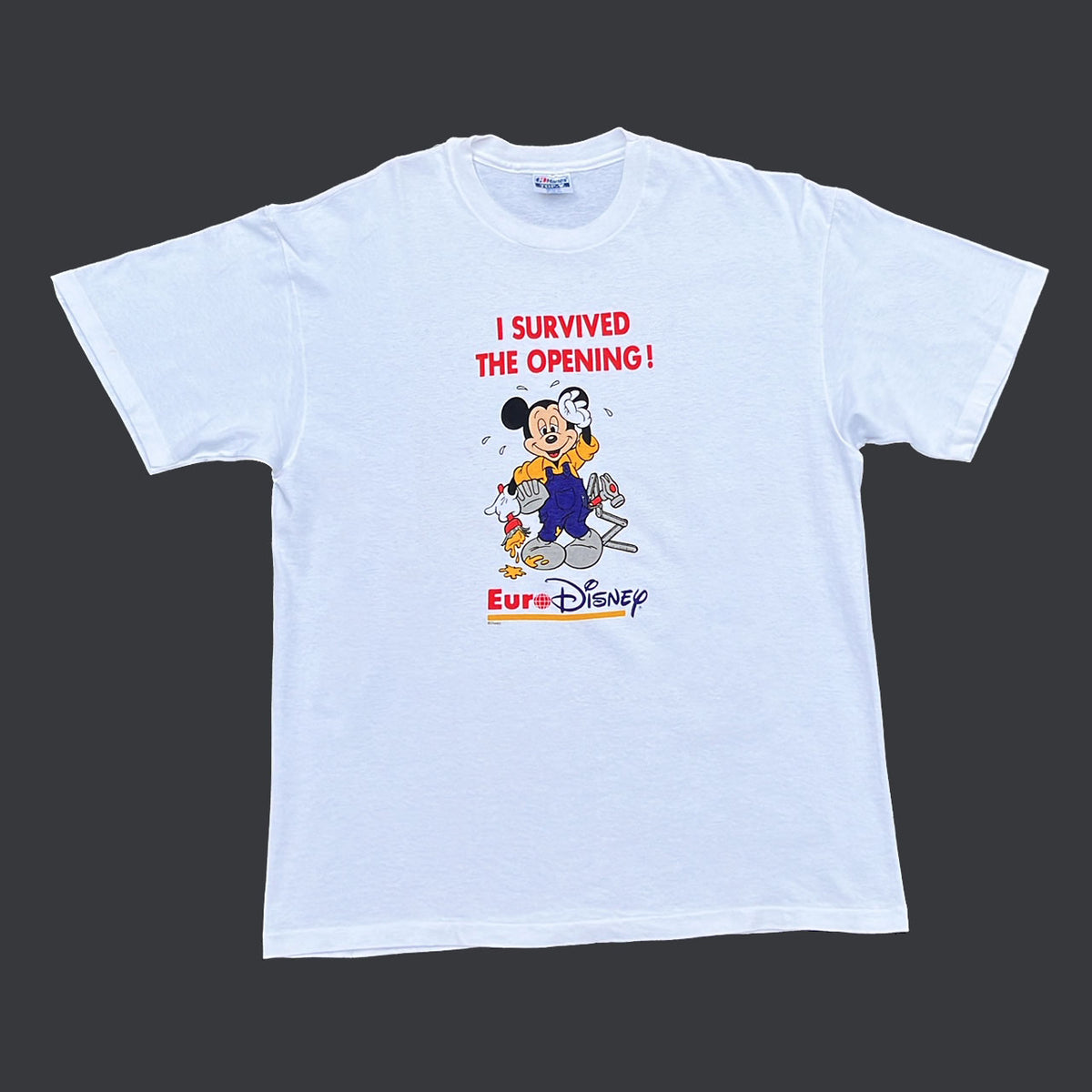 DISNEYLAND PARIS (EURO DISNEY) '92 T-SHIRT – Temple of Nostalgia
