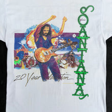 Load image into Gallery viewer, SANTANA '20 YEARS CELEBRATION' '89 T-SHIRT