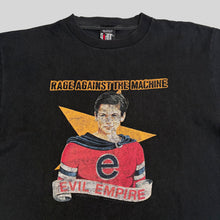 Load image into Gallery viewer, RAGE AGAINST THE MACHINE 'EVIL EMPIRE' '96 T-SHIRT