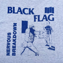 Load image into Gallery viewer, BLACK FLAG 'NERVOUS BREAKDOWN' 90'S T-SHIRT