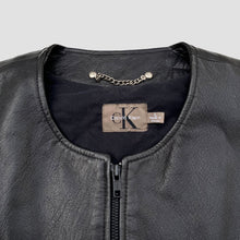 Load image into Gallery viewer, CALVIN KLEIN 90'S LEATHER VEST