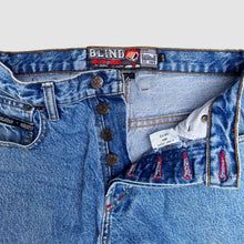 Load image into Gallery viewer, BLIND SKATEBOARD W28 DENIM JEANS