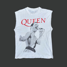 Load image into Gallery viewer, QUEEN FREDDIE MERCURY 80'S SLEEVELESS T-SHIRT