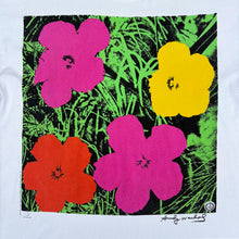 Load image into Gallery viewer, WARHOL 'FLOWERS' '93 T-SHIRT