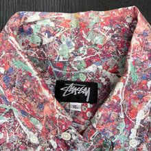 Load image into Gallery viewer, STÜSSY 'POLLOCK' 80'S L/S BUTTON UP SHIRT