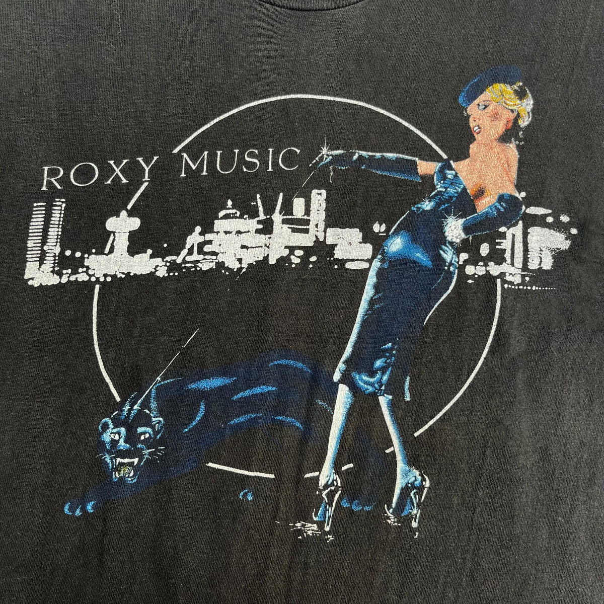 ＜6(ROKU)＞ROXY MUSIC T-SHIRT/Tシャツ　M 6（ロク）の「＜6(ROKU)＞ROXY MUSIC T-SHIRT/Tシャツ（Tシャツ