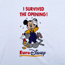 Load image into Gallery viewer, DISNEYLAND PARIS (EURO DISNEY) '92 T-SHIRT