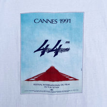 Load image into Gallery viewer, CANNES FESTIVAL '91 T-SHIRT