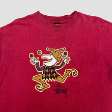Load image into Gallery viewer, STÜSSY 'JESTER' 90'S T-SHIRT