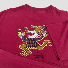 Load image into Gallery viewer, STÜSSY 'JESTER' 90'S T-SHIRT