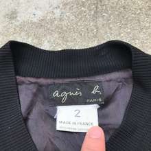 Load image into Gallery viewer, AGNES B. SALAMANDER 90'S BOMBER JACKET