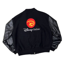 Load image into Gallery viewer, DISNEY ONLINE 90'S LETTERMAN JACKET
