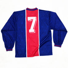 Load image into Gallery viewer, PSG 95/96 MATCH WORN DANIEL BRAVO L/S JERSEY