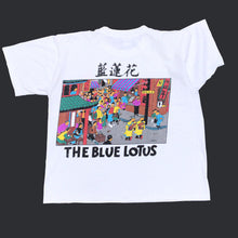 Load image into Gallery viewer, TINTIN & THE BLUE LOTUS 90'S T-SHIRT