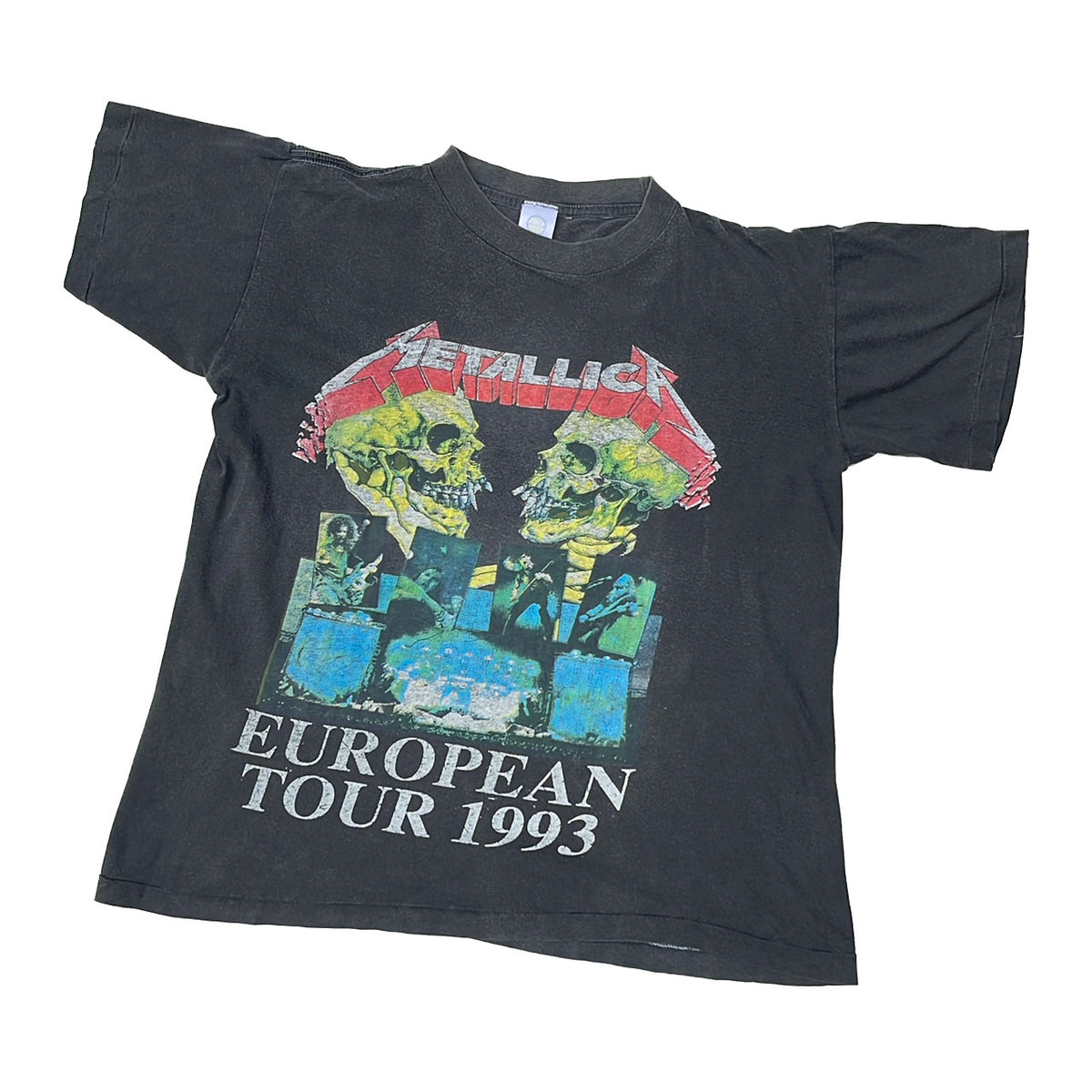 レア1993年Torhout werchter MetallicaツアーTシャツ - Tシャツ ...