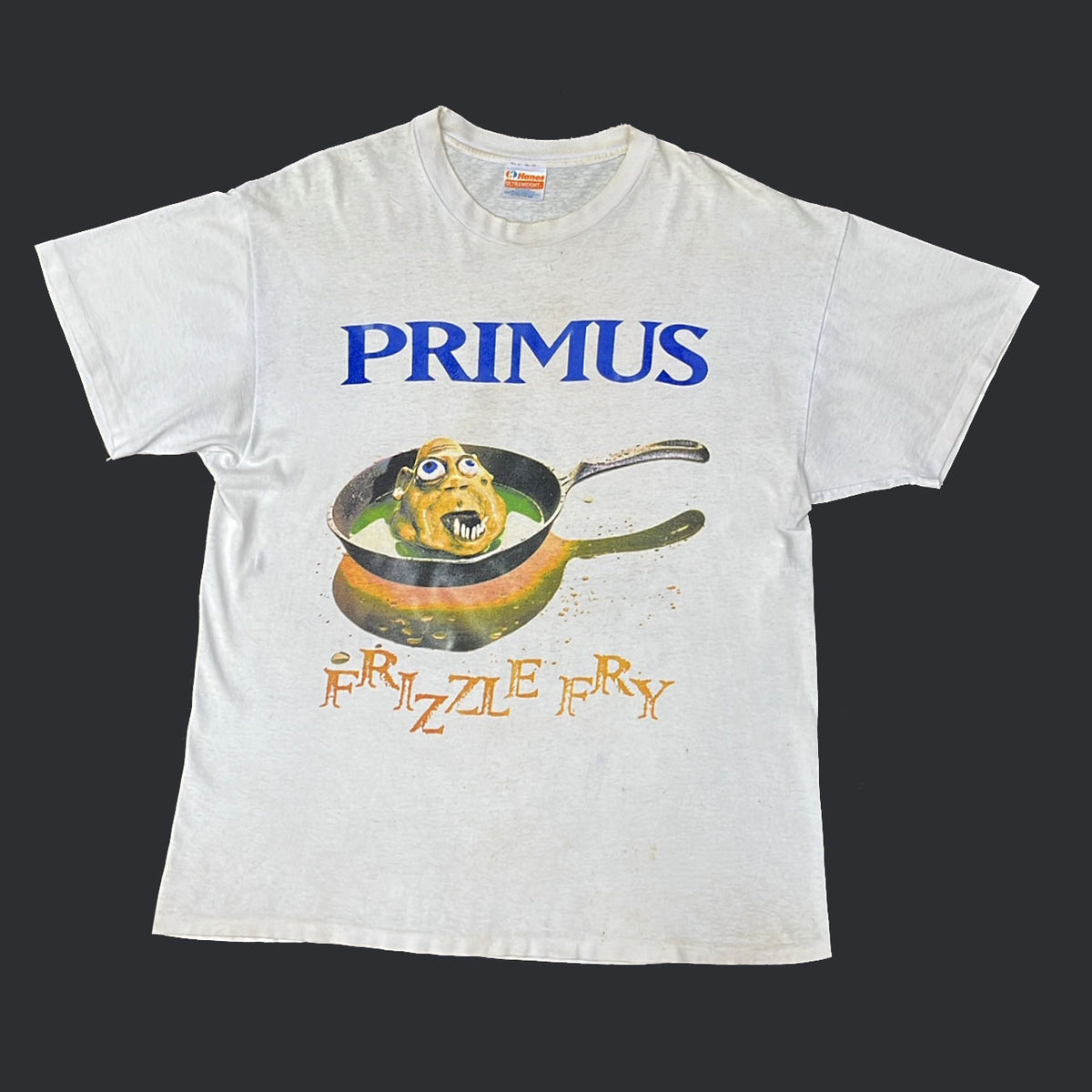 トップス 90s primus PRIMUS 'FRIZZLE FRY' '90 T-SHIRT – Temple of Nostalgia