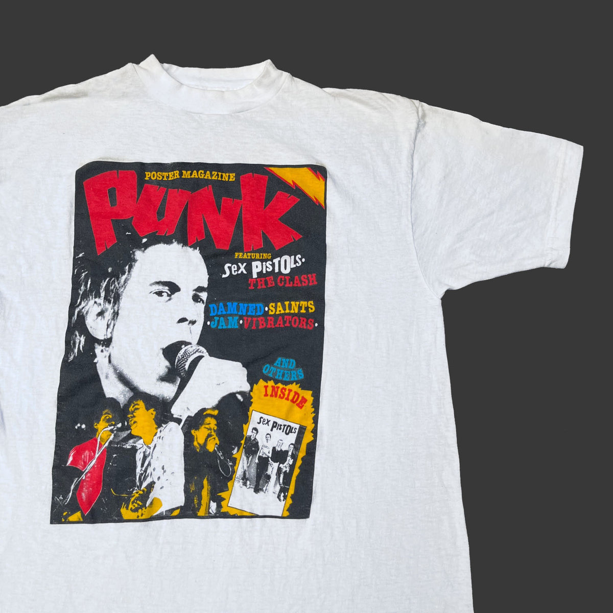 PUNK MAGAZINE JOHNNY ROTTEN 80'S T-SHIRT – Temple of Nostalgia