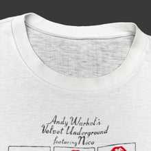 Load image into Gallery viewer, THE VELVET UNDERGROUND WARHOL 80'S T-SHIRT