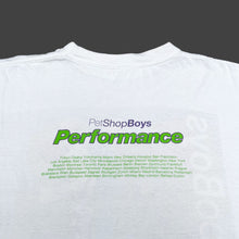 Load image into Gallery viewer, PET SHOP BOYS 'PERFORMANCE' '91 T-SHIRT