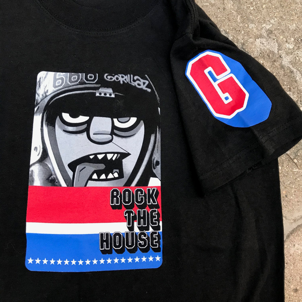 GORILLAZ 'ROCK THE HOUSE' 2001 T-SHIRT – Temple of Nostalgia