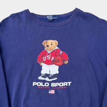 Load image into Gallery viewer, RALPH LAUREN POLO BEAR 90'S SWEATSHIRT