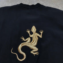 Load image into Gallery viewer, AGNES B. SALAMANDER 90'S BOMBER JACKET