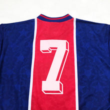 Load image into Gallery viewer, PSG 95/96 MATCH WORN DANIEL BRAVO L/S JERSEY