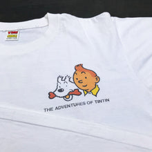 Load image into Gallery viewer, TINTIN & THE BLUE LOTUS 90'S T-SHIRT