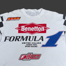 Load image into Gallery viewer, BENETTON FORMULA 1 RACING 90'S T-SHIRT