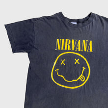 Load image into Gallery viewer, NIRVANA 'SMILEY' '92 T-SHIRT