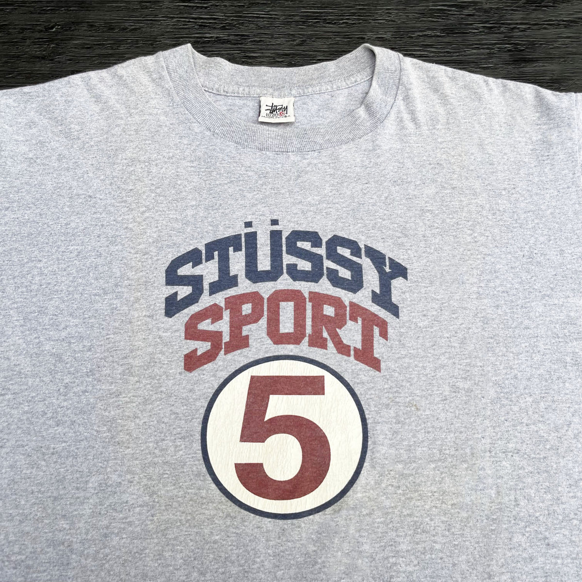 STÜSSY SPORT 5 90'S T-SHIRT – Temple of Nostalgia