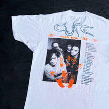 Load image into Gallery viewer, THE CURE 'WISH TOUR' '92 T-SHIRT