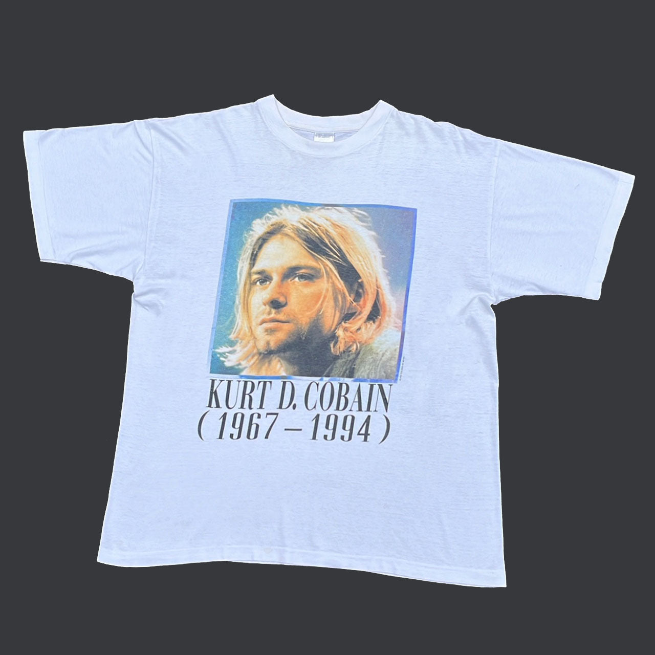 Vintage Kurt Cobain 1995 Memorial T-Shirt – Justin Reed