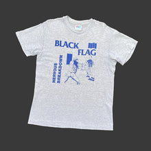 Load image into Gallery viewer, BLACK FLAG &#39;NERVOUS BREAKDOWN&#39; 90&#39;S T-SHIRT