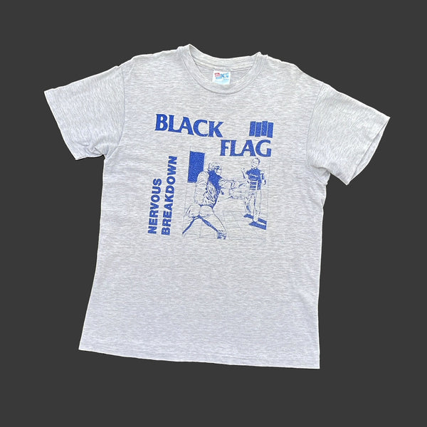 BLACK FLAG 'NERVOUS BREAKDOWN' 90'S T-SHIRT