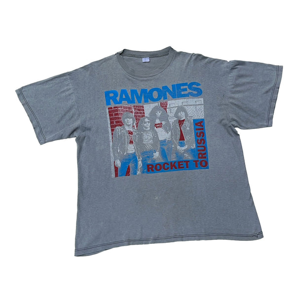 RAMONES 'ROCKET TO RUSSIA' 80'S T-SHIRT