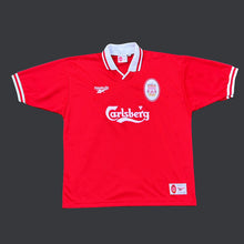 Load image into Gallery viewer, LIVERPOOL FC 96/97 HOME JERSEY