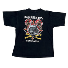 Load image into Gallery viewer, BAD RELIGION &#39;GENERATOR&#39; &#39;92 T-SHIRT