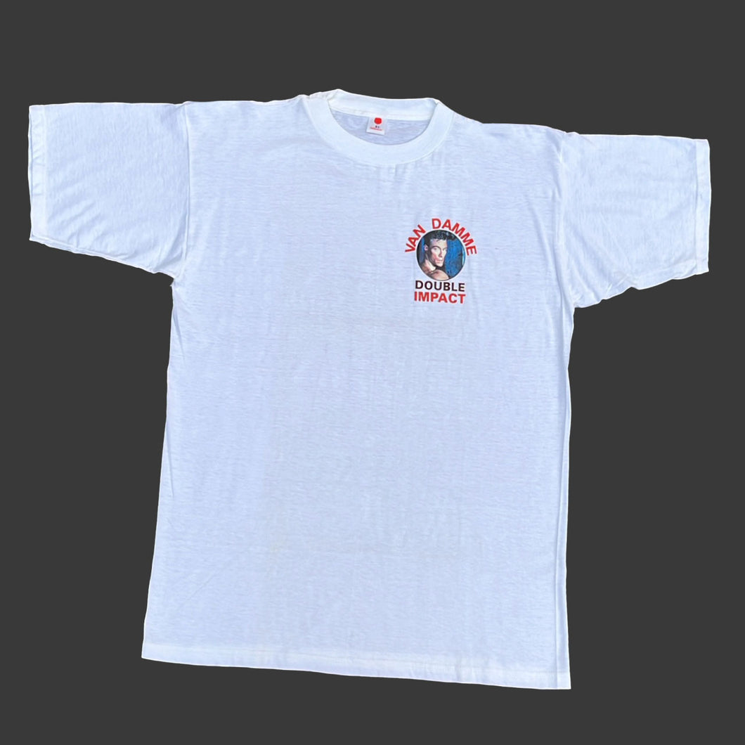 VAN DAMME 'DOUBLE IMPACT' '91 T-SHIRT