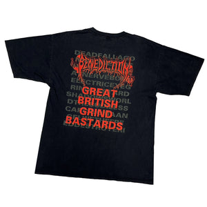 BENEDICTION 'GRIND BASTARDS' '98 T-SHIRT