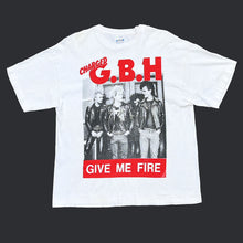 Load image into Gallery viewer, G.B.H. &#39;GIVE ME FIRE&#39; 90&#39;S T-SHIRT