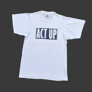 ACT UP PROTEST 90'S T-SHIRT