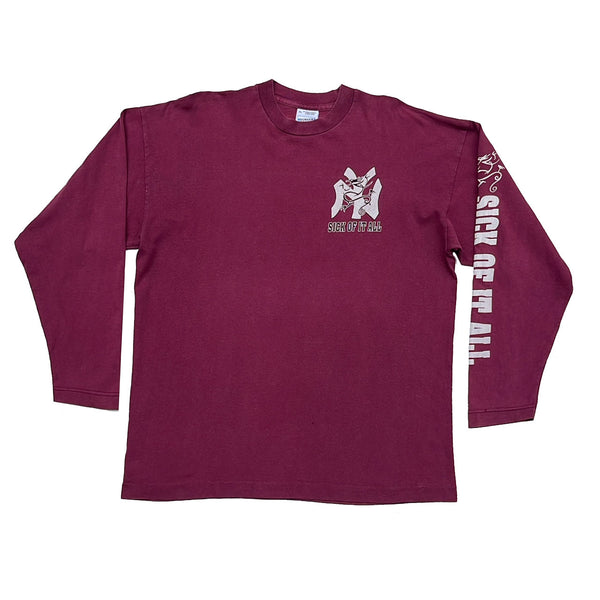 SICK OF IT ALL 90'S L/S T-SHIRT