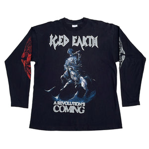 ICED EARTH 'FUCK POSERS' 90'S L/S T-SHIRT